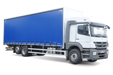 Van Hire Worcester - 26 Tonne Curtain Side Truck - Truck hire Worcester