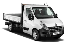 Van Hire Worcester - White 3.5 Tonne Folkestone Tipper Transit - Van hire Worcester